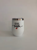 Dog Mom Stainless Steel Tumbler | 12 oz Insulated Dog Lover Gift