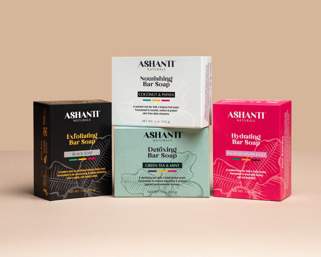 ASHANTI NATURALS Nourishing Coconut & Papaya Soap Bar